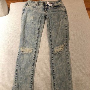 Carmar Light Acid Wash Skinny Jeans